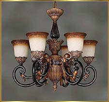 Antique Chandeliers Model: MG-9802-6H