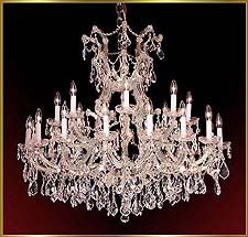 Maria Theresa Chandeliers Model: ML-1030 CH