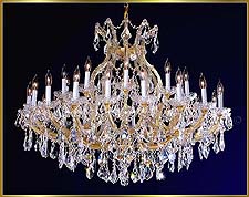 Maria Theresa Chandeliers Model: ML-1075