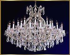 Maria Theresa Chandeliers Model: ML-1075CH