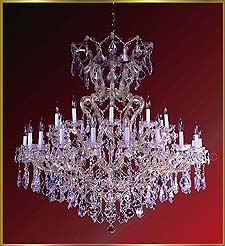 Maria Theresa Chandeliers Model: ML-1042 CH
