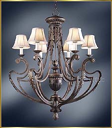 Bronze Crystal Chandelier Model: MU-2410