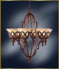 Wrought Iron Chandeliers Model: MU-2510