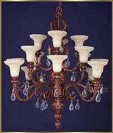 Bronze Crystal Chandelier Model: MU-2520