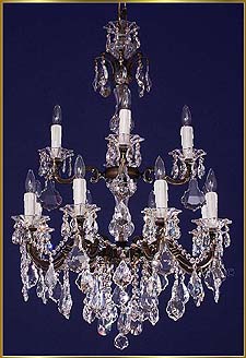 Modern Crystal Chandeliers Model: MU-8012