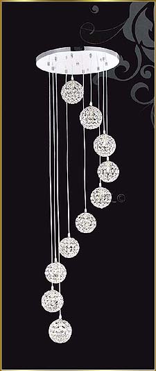 Modern Crystal Chandeliers Model: QS8356P21C