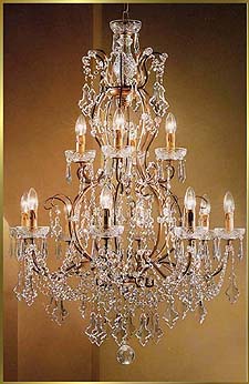 Bronze Crystal Chandelier Model: BB 3313-12