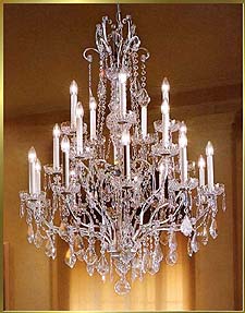 Bronze Crystal Chandelier Model: BB 3323-20