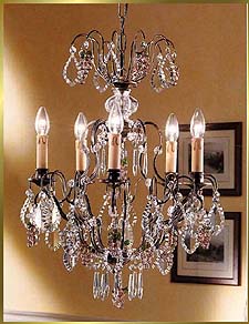 Wrought Iron Chandeliers Model: BB 3324-5