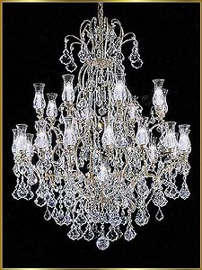 Wrought Iron Chandeliers Model: BB 3300-24