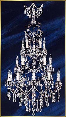 Bronze Crystal Chandelier Model: MU 4500