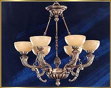 Alabaster Chandeliers Model: MU 5000A