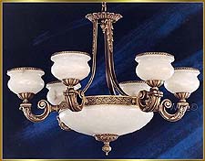 Alabaster Chandeliers Model: MU 5200A