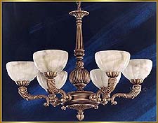 Alabaster Chandeliers Model: MU 5300A