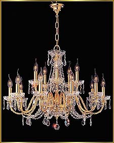 Traditional Chandeliers Model: VI 3141-15L